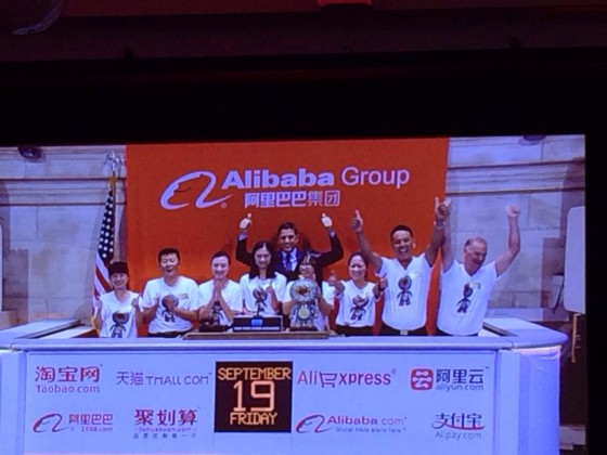 解密阿里巴巴上市仪式上的8位敲钟人
