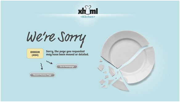 独特的404页面设计