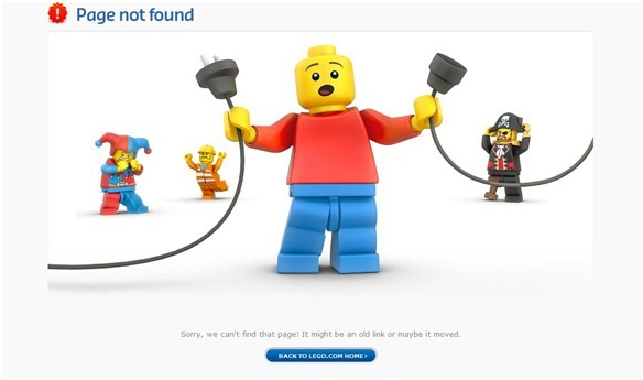 独特的404页面设计