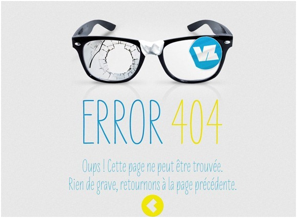 独特的404页面设计