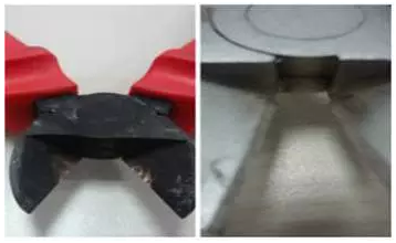 图6报废的斜口钳