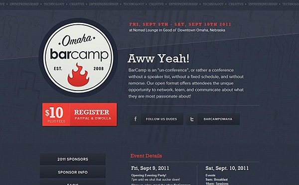 深色系网页设计要点