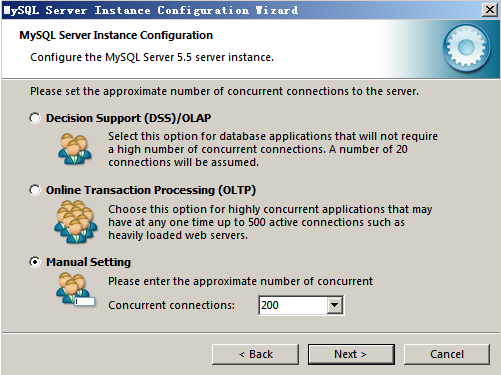 配置MySQL的并发连接