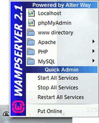 WampPHP集成安装环境