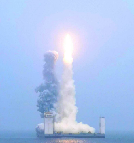 长征11号成功发射